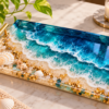 Resin Ocean Art Decorative Tray