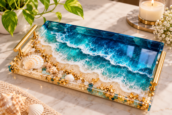 ChatGPT Image Sep 24, 2026, 09_19_09 PM Resin Ocean Art Decorative Tray