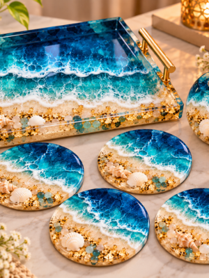 Ocean Breeze Resin Décor Collection